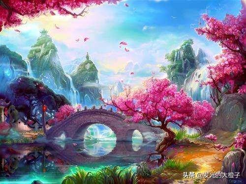 桃花源记的翻译（桃花源记的翻译最简版100字）