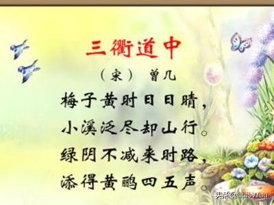 三衢道中古诗意思（三衢道中意思 诗意）