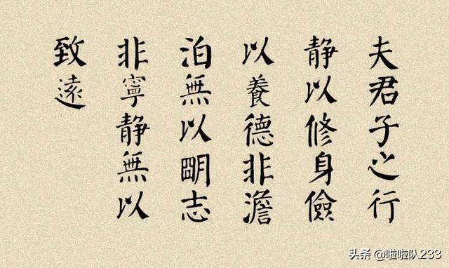 非淡泊无以明志（非淡泊无以明志非宁静无以致远）
